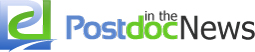 Logo for Postdoc in the News newsletter